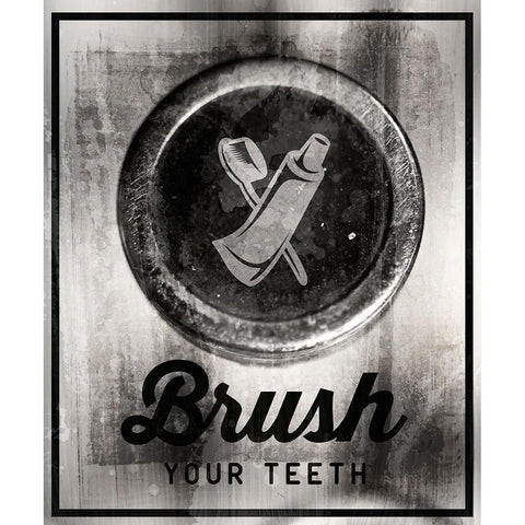 Farm bathroom signs 11 Black Modern Wood Framed Art Print with Double Matting by LightBoxJournal