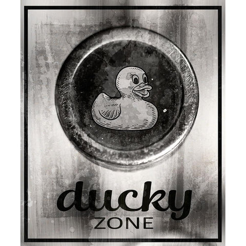 Farm bathroom signs 14 Gold Ornate Wood Framed Art Print with Double Matting by LightBoxJournal