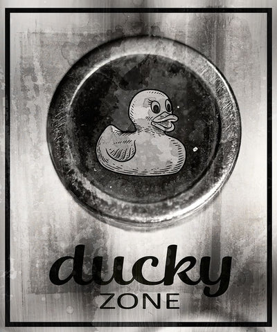 Farm bathroom signs 14 Black Ornate Wood Framed Art Print with Double Matting by LightBoxJournal