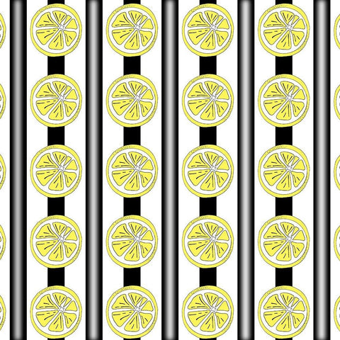 Easy Peasy Lemon 1 White Modern Wood Framed Art Print by LightBoxJournal