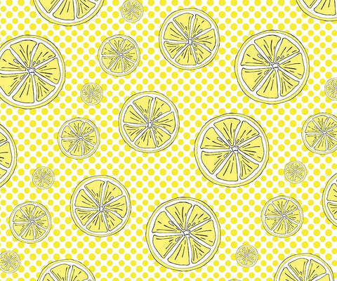 Just Lemons 3 White Modern Wood Framed Art Print with Double Matting by LightBoxJournal