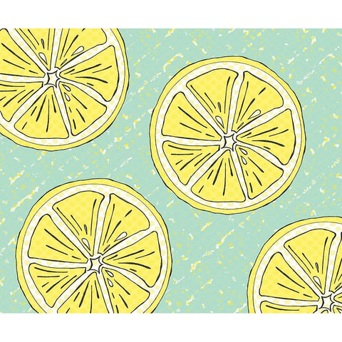 Just Lemons 5 White Modern Wood Framed Art Print by LightBoxJournal