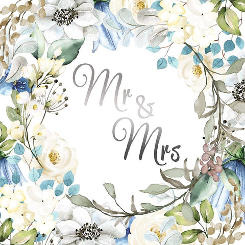 Our Love 01 White Modern Wood Framed Art Print with Double Matting by LightBoxJournal