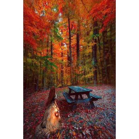 Follow the Light Black Modern Wood Framed Art Print by Love Grams