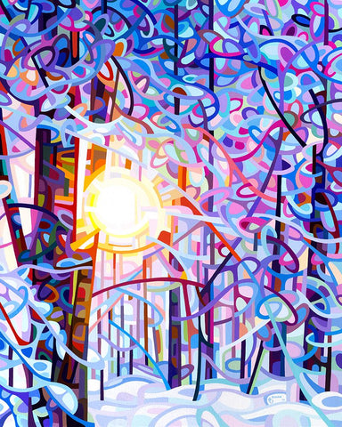 Early Riser Black Ornate Wood Framed Art Print with Double Matting by Budan, Mandy