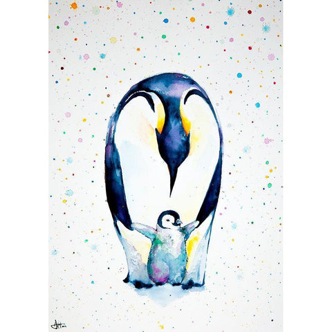 Little Steps White Modern Wood Framed Art Print by Allante, Marc