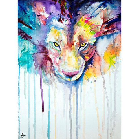 Cepheus White Modern Wood Framed Art Print by Allante, Marc