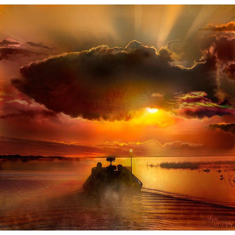 The Morning Bite Black Modern Wood Framed Art Print by Murray Henderson Fine Art