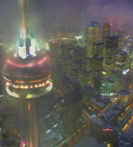 T O White Modern Wood Framed Art Print with Double Matting by Murray Henderson Fine Art