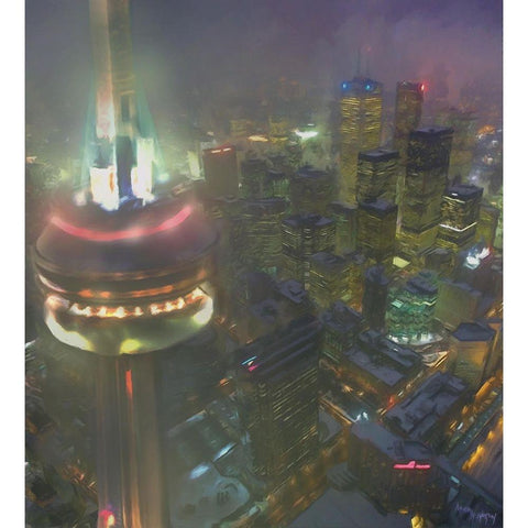 T O Black Modern Wood Framed Art Print by Murray Henderson Fine Art