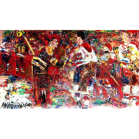 Rockets Handshake 1 White Modern Wood Framed Art Print by Murray Henderson Fine Art