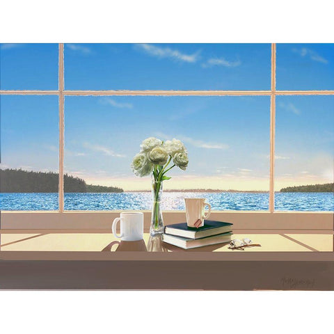 Untitled_Artwork (20) Black Modern Wood Framed Art Print with Double Matting by Murray Henderson Fine Art