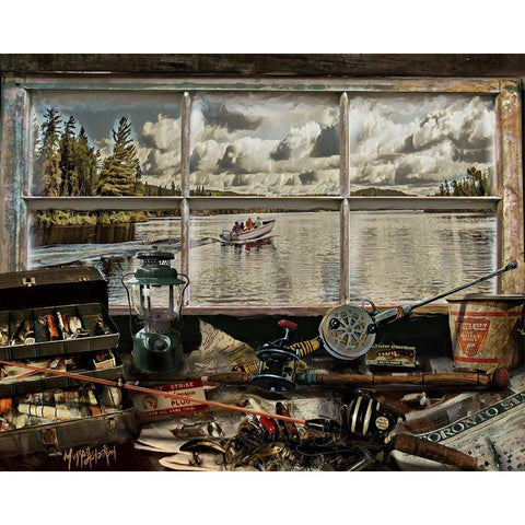 Untitled_Artwork White Modern Wood Framed Art Print by Murray Henderson Fine Art