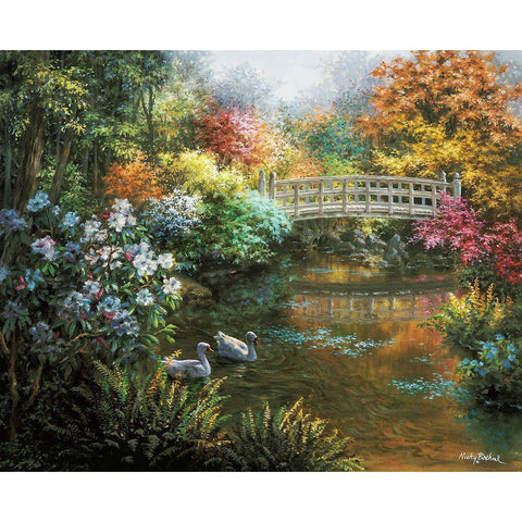 Treasury Of Splendor White Modern Wood Framed Art Print by Boehme, Nicky