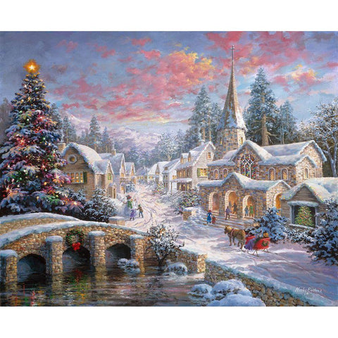 Heaven On Earth White Modern Wood Framed Art Print by Boehme, Nicky