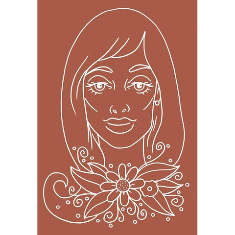 Outline 4 Black Modern Wood Framed Art Print by Randy Noble Fine Art