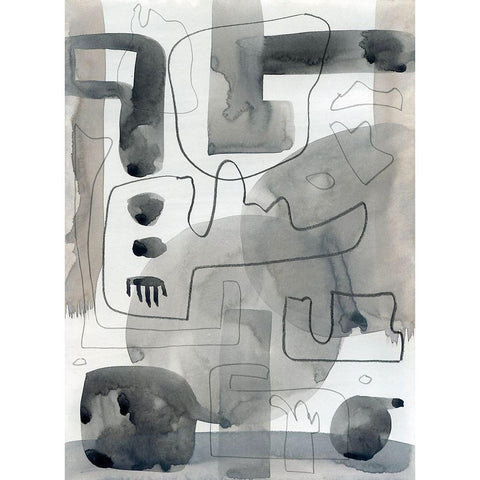 Majesty White Modern Wood Framed Art Print by Randy Noble Fine Art