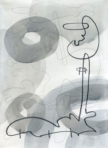 Mark Maker Black Ornate Wood Framed Art Print with Double Matting by Randy Noble Fine Art