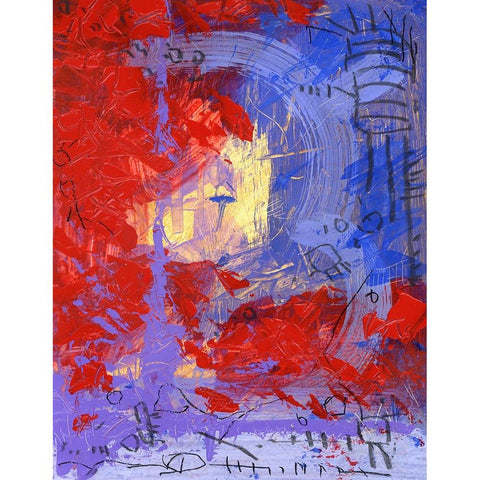 District White Modern Wood Framed Art Print by Randy Noble Fine Art