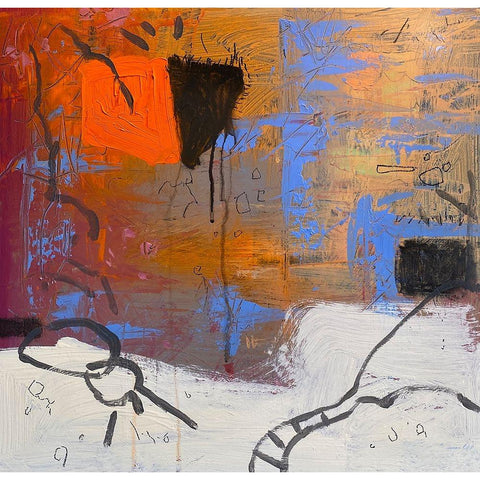 Sovereign White Modern Wood Framed Art Print by Randy Noble Fine Art