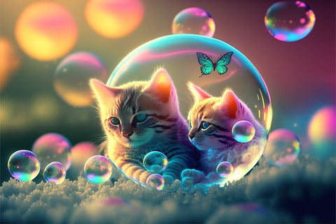 Mystical Morning 2 Black Ornate Wood Framed Art Print with Double Matting by Heere, Ray