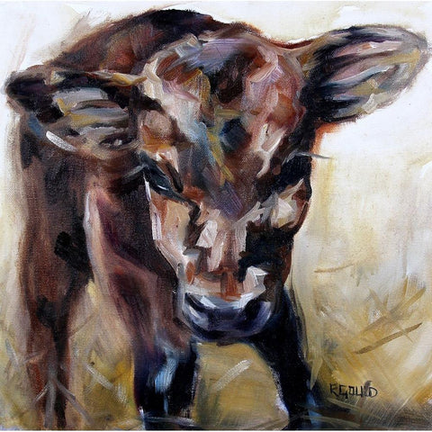 Hello White Modern Wood Framed Art Print by Gould, Renee