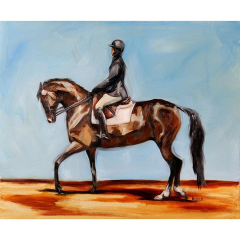 On Deck Black Modern Wood Framed Art Print by Gould, Renee