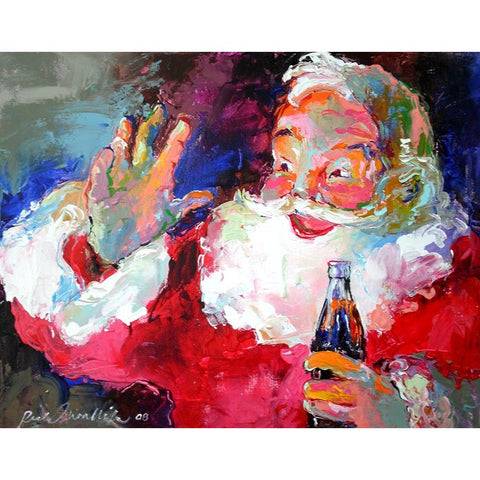 Claus White Modern Wood Framed Art Print by Wallich, Richard