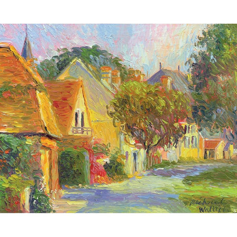 France I White Modern Wood Framed Art Print by Wallich, Richard