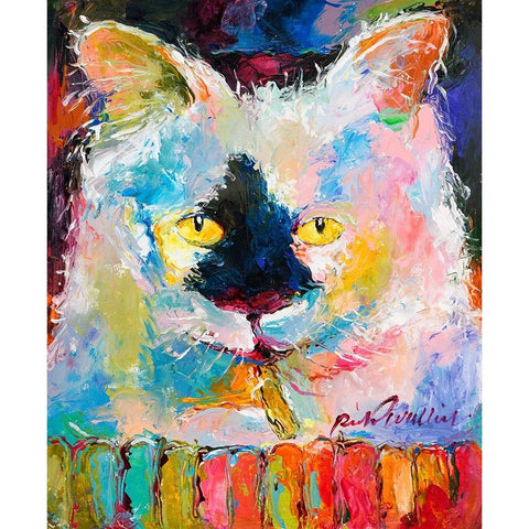 Mac Black Modern Wood Framed Art Print by Wallich, Richard