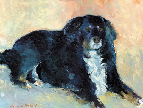 Harley Black Ornate Wood Framed Art Print with Double Matting by Wallich, Richard