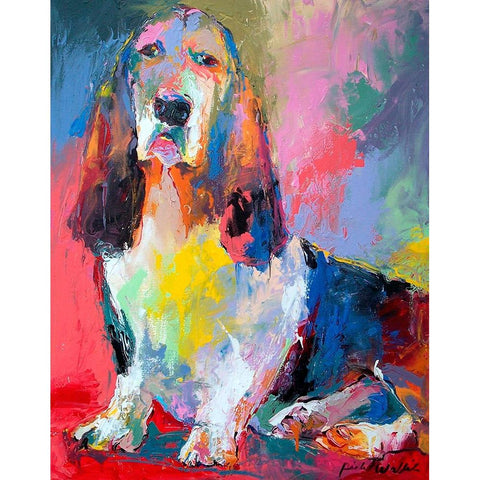 Art Bass Black Modern Wood Framed Art Print with Double Matting by Wallich, Richard