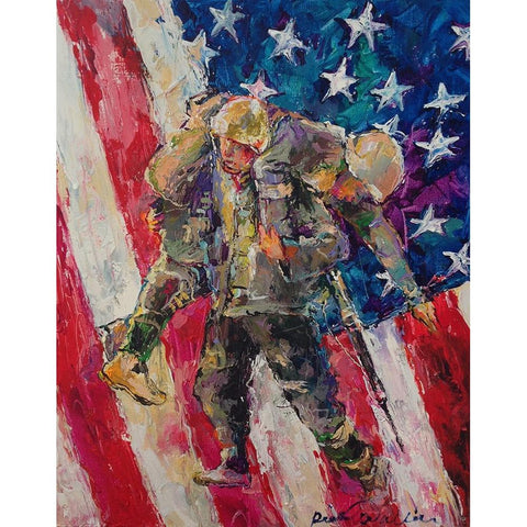 artsolider Black Modern Wood Framed Art Print with Double Matting by Wallich, Richard