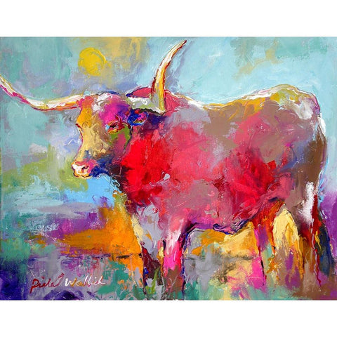arttlong Black Modern Wood Framed Art Print by Wallich, Richard