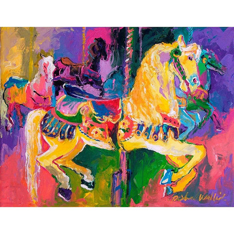 Artcar 2 Black Modern Wood Framed Art Print by Wallich, Richard