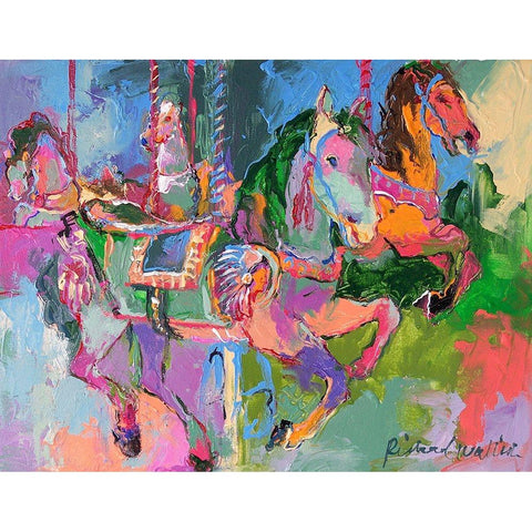 Artcar 3 Black Modern Wood Framed Art Print with Double Matting by Wallich, Richard