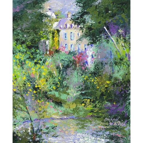 Westport Black Modern Wood Framed Art Print by Wallich, Richard