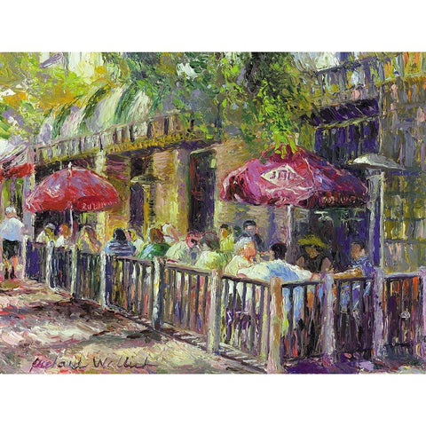 Boulder White Modern Wood Framed Art Print by Wallich, Richard