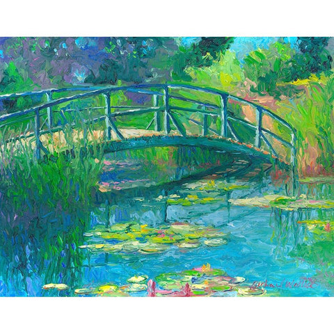 Lilies 5 Black Modern Wood Framed Art Print by Wallich, Richard