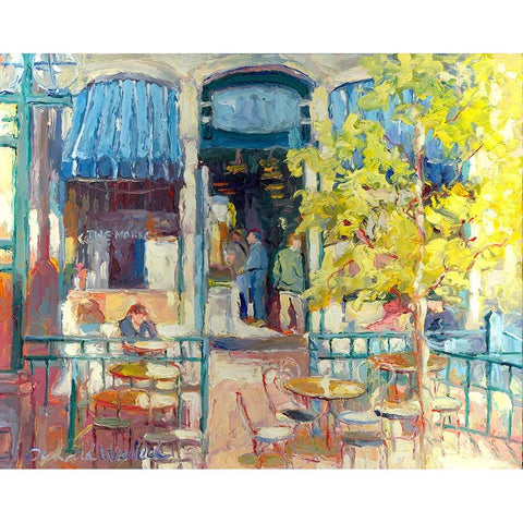 Denver A Black Modern Wood Framed Art Print by Wallich, Richard