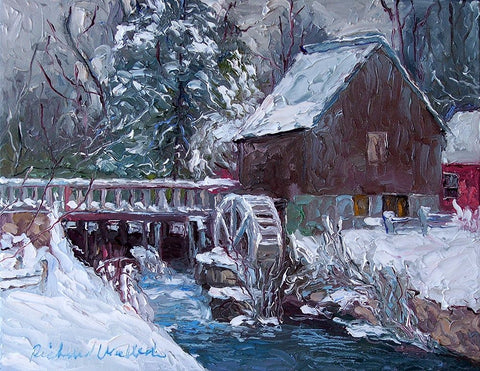 Gilbert Black Ornate Wood Framed Art Print with Double Matting by Wallich, Richard