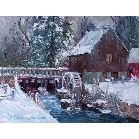 Gilbert White Modern Wood Framed Art Print by Wallich, Richard