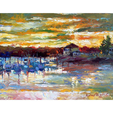 Saco10 Black Modern Wood Framed Art Print by Wallich, Richard