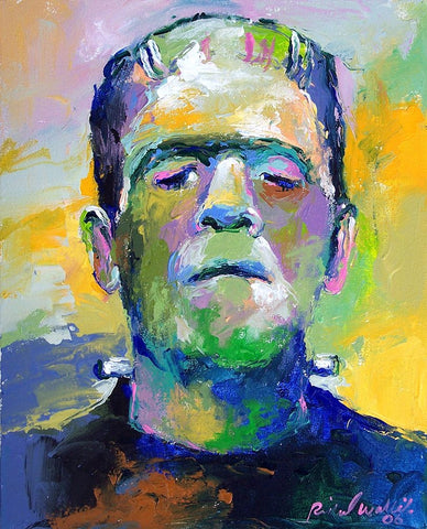 Frank Black Ornate Wood Framed Art Print with Double Matting by Wallich, Richard