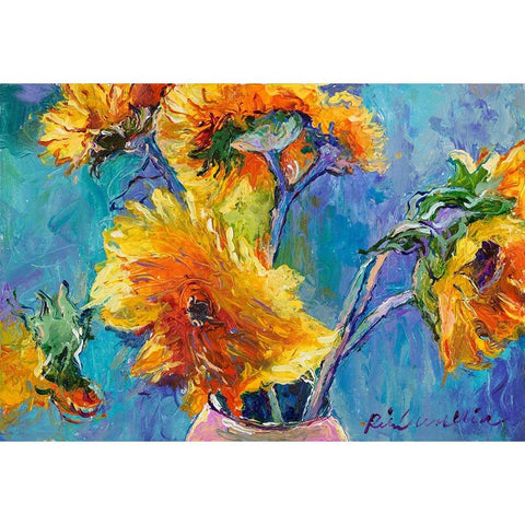 Sun11 White Modern Wood Framed Art Print by Wallich, Richard