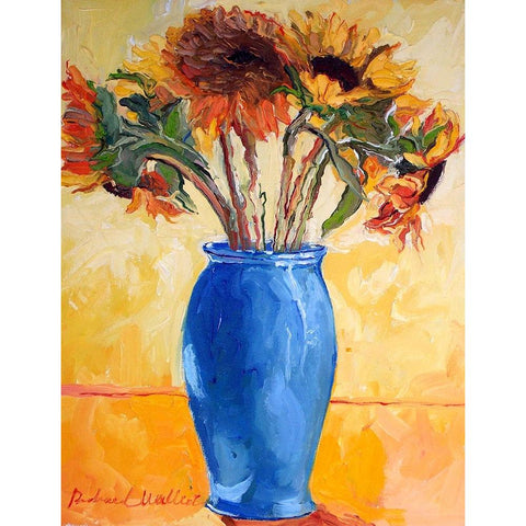 Sunf White Modern Wood Framed Art Print by Wallich, Richard