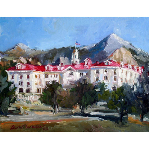 Stan Black Modern Wood Framed Art Print with Double Matting by Wallich, Richard
