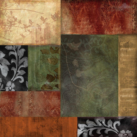 Colette I Gold Ornate Wood Framed Art Print with Double Matting by Sasha