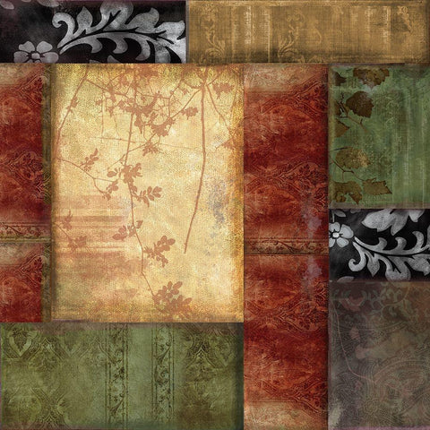 Colette II Black Modern Wood Framed Art Print by Sasha