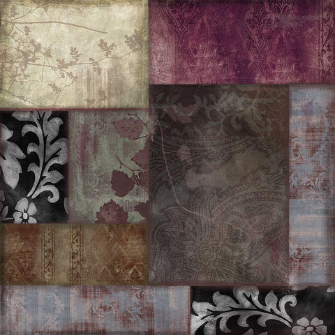 Colette III Gold Ornate Wood Framed Art Print with Double Matting by Sasha